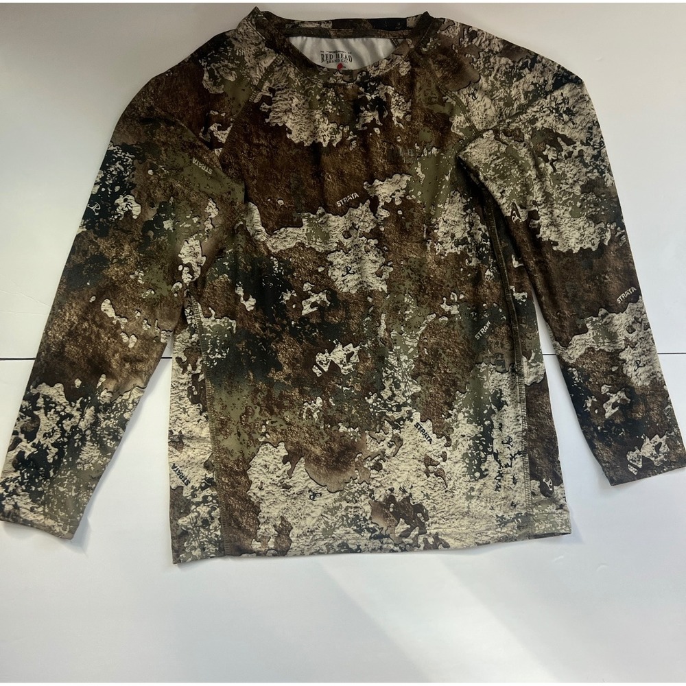 RedHead Kids' Strata Camo Long Sleeve Hunting Shirt - Outdoors Performance